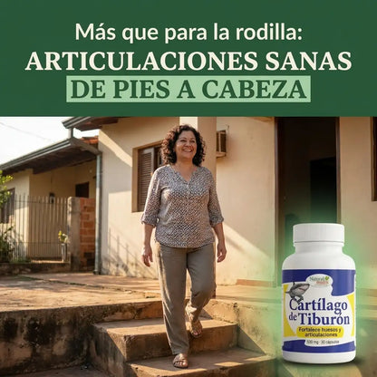Cartílago de Tiburón Natural Medix 500 mg · 30 cápsulas